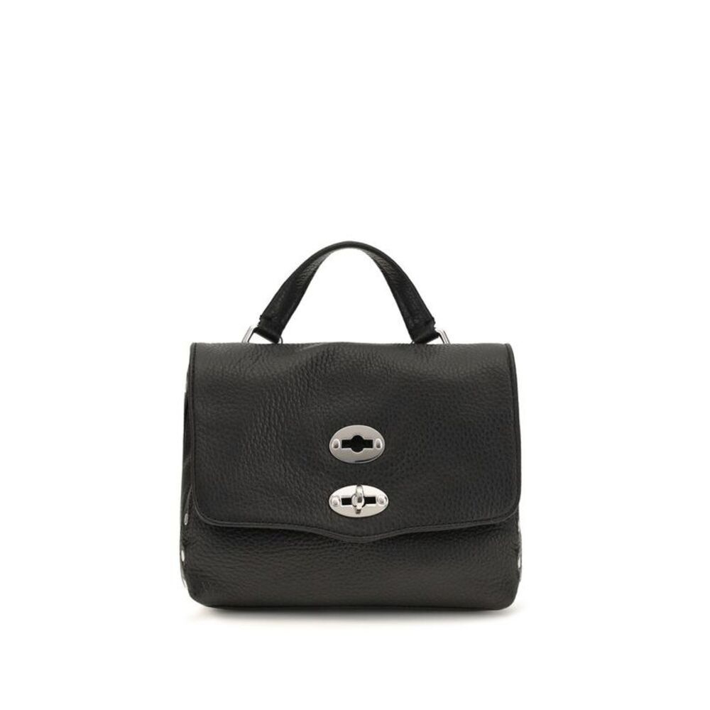 Zanellato Black Calf Leather Bos Taurus Women's Handbag